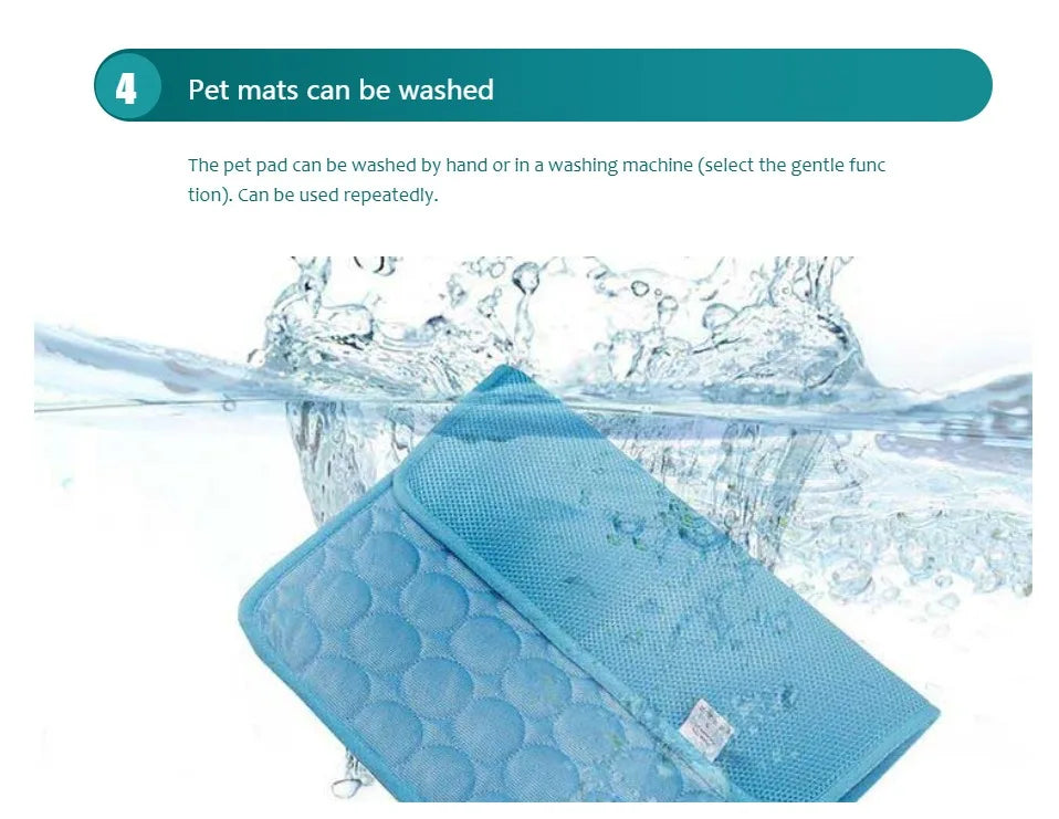 Arctic Paws Cooling Mat — Summer Comfort for Dogs & Cats