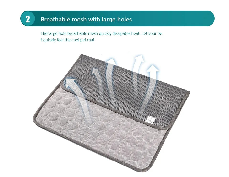 Arctic Paws Cooling Mat — Summer Comfort for Dogs & Cats