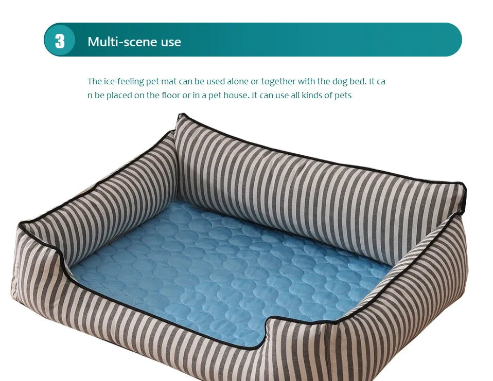 Arctic Paws Cooling Mat — Summer Comfort for Dogs & Cats